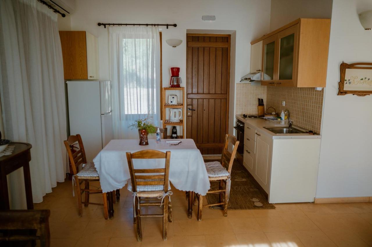 Seafront Traditional Stone House In Sunset Olive Grove - B Alyfanta 外观 照片